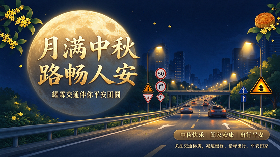 月满中秋，路畅人安｜耀霖交通伴你平安团圆